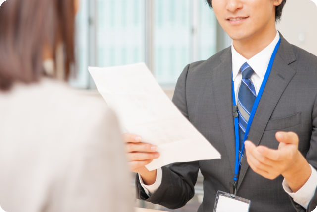 担当者によるヒアリング・<br>打合せ